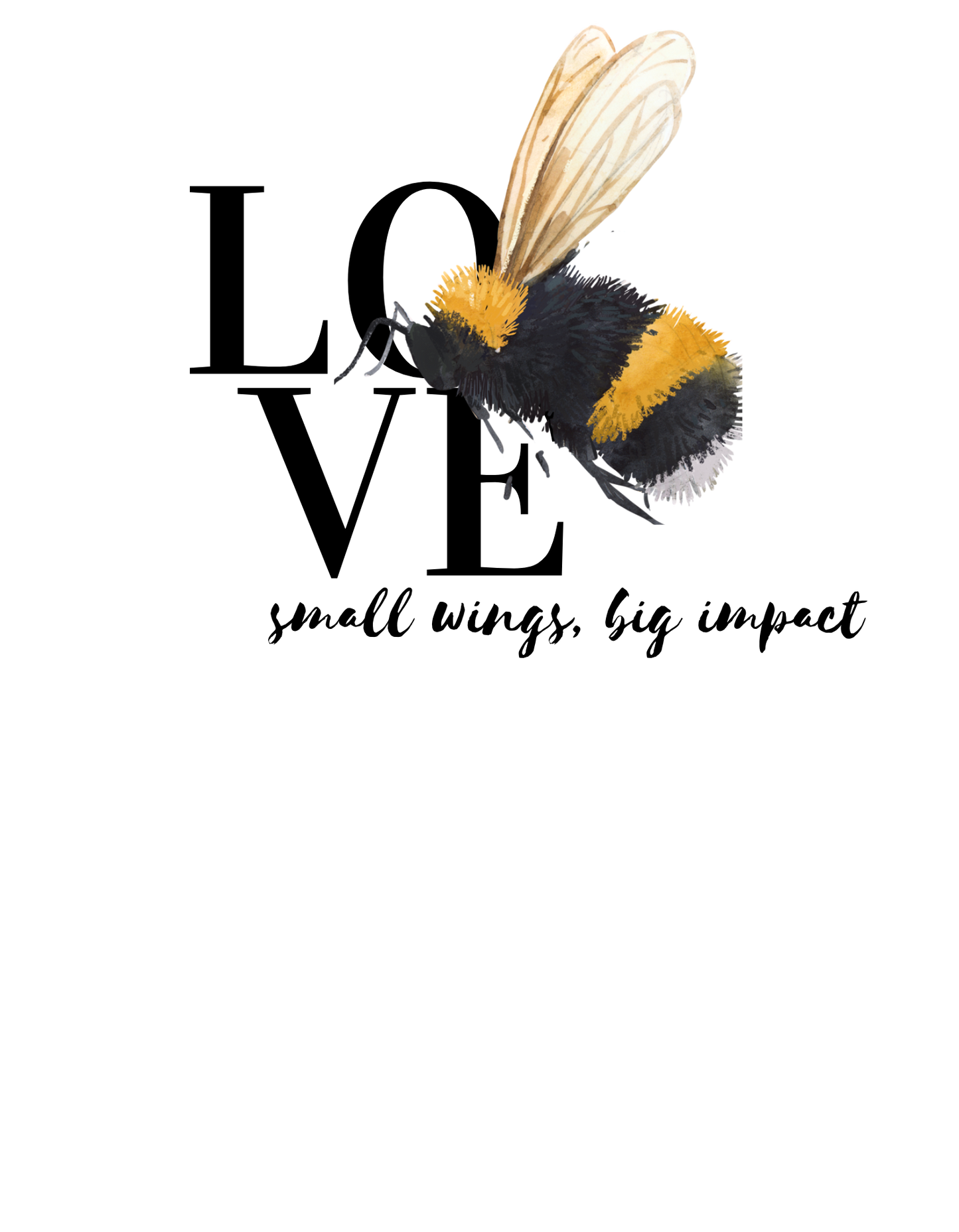 Kurzarm T-Shirt "Big Impact"