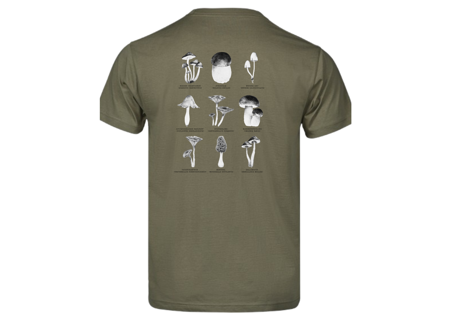 Kurzarm T-Shirt "Pilze"