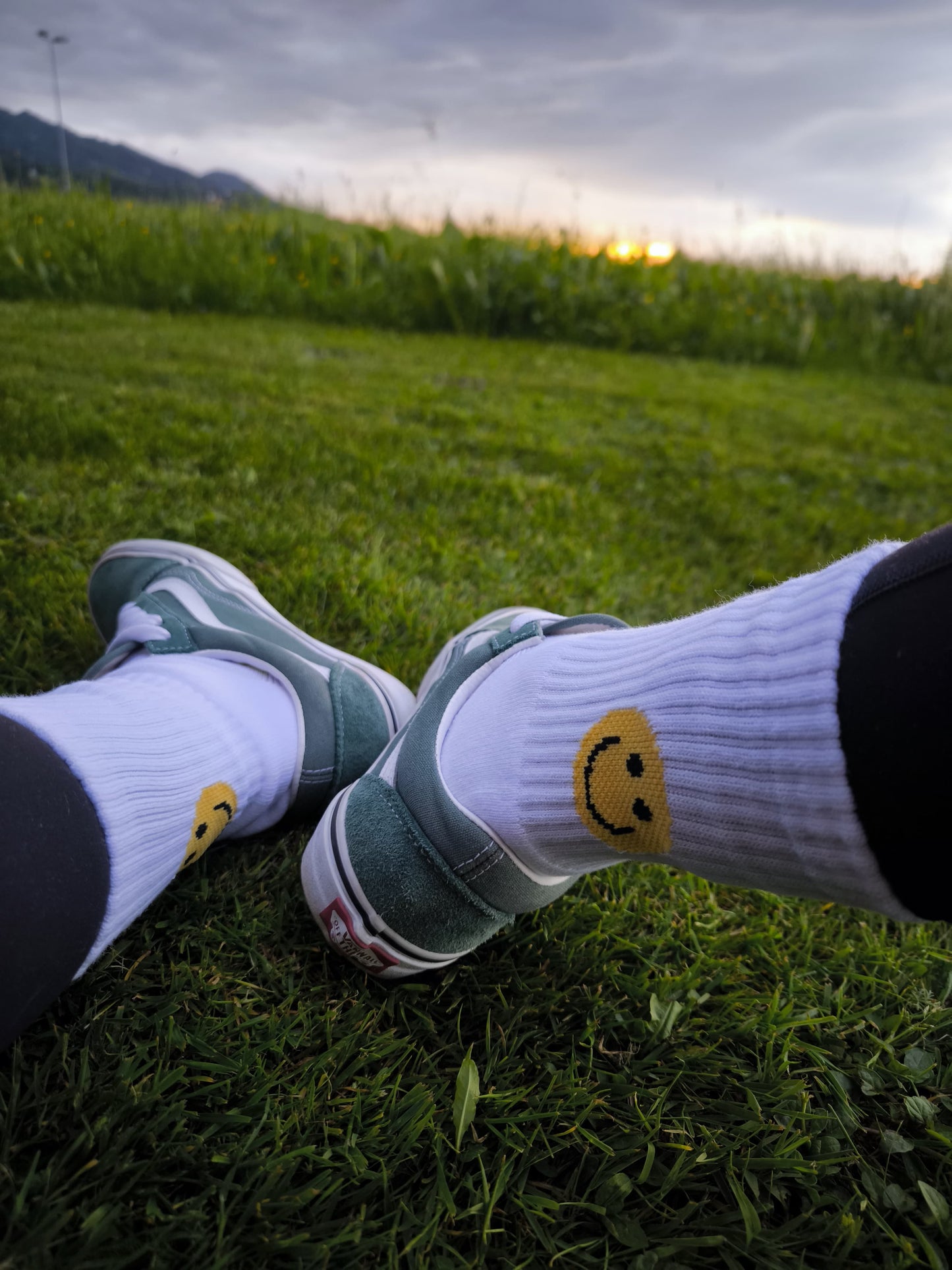 Socken "Smiley"