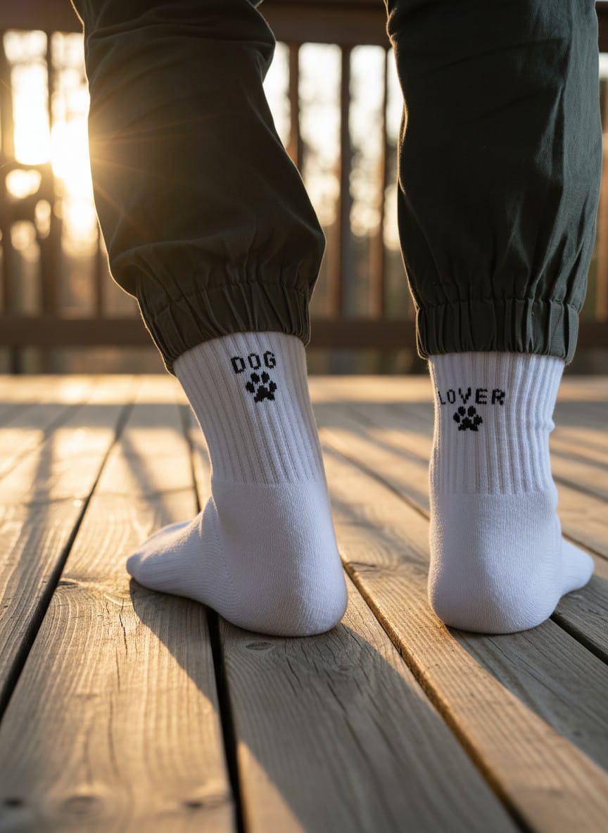 Socken "dog lover"