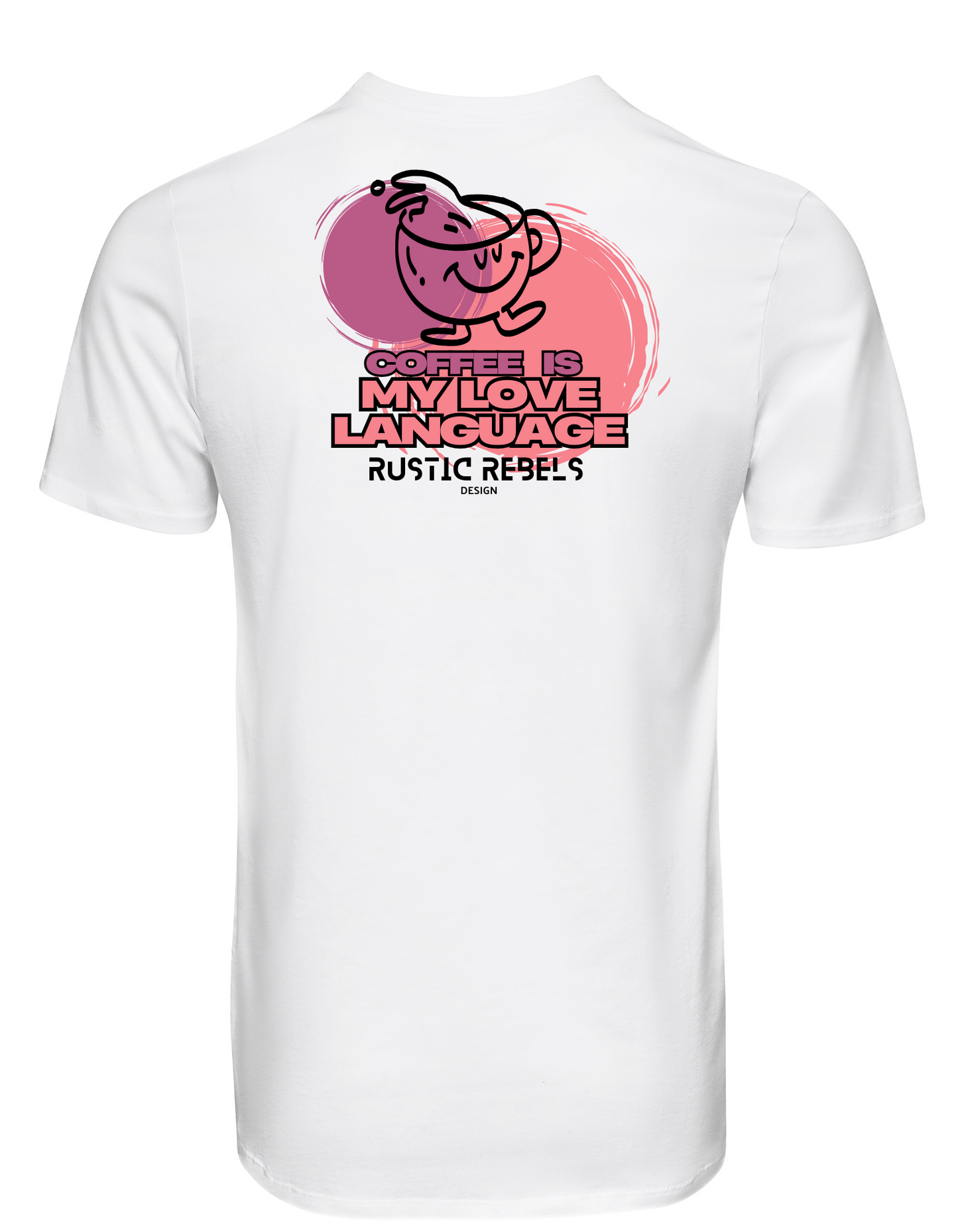 Kurzarm T-Shirt "Language"