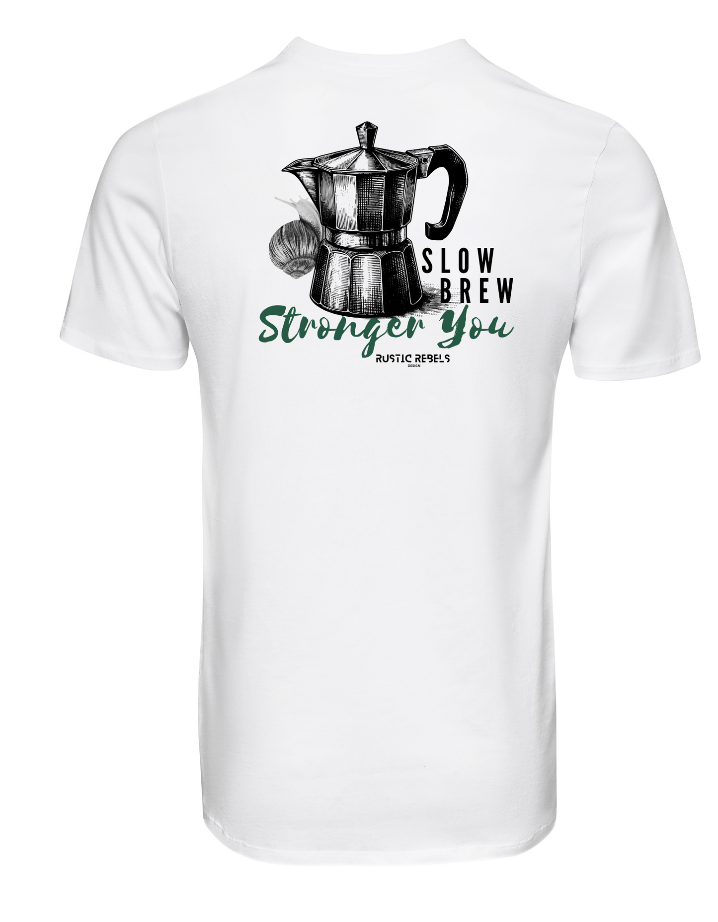 Kurzarm T-Shirt "Good Things need Time"