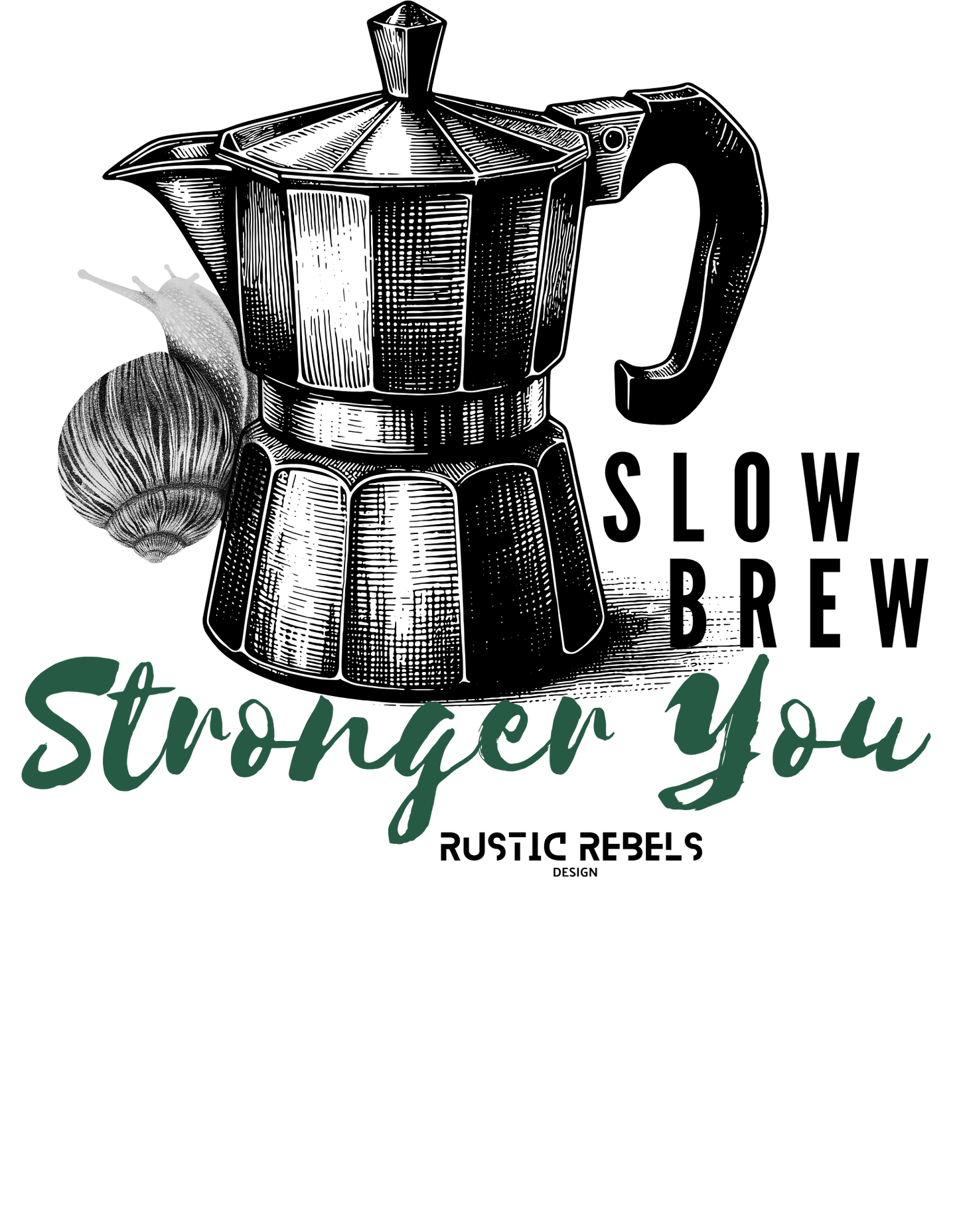 Kurzarm T-Shirt "Good Things need Time"