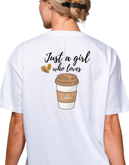 Kurzarm T-Shirt "Just a Girl2"