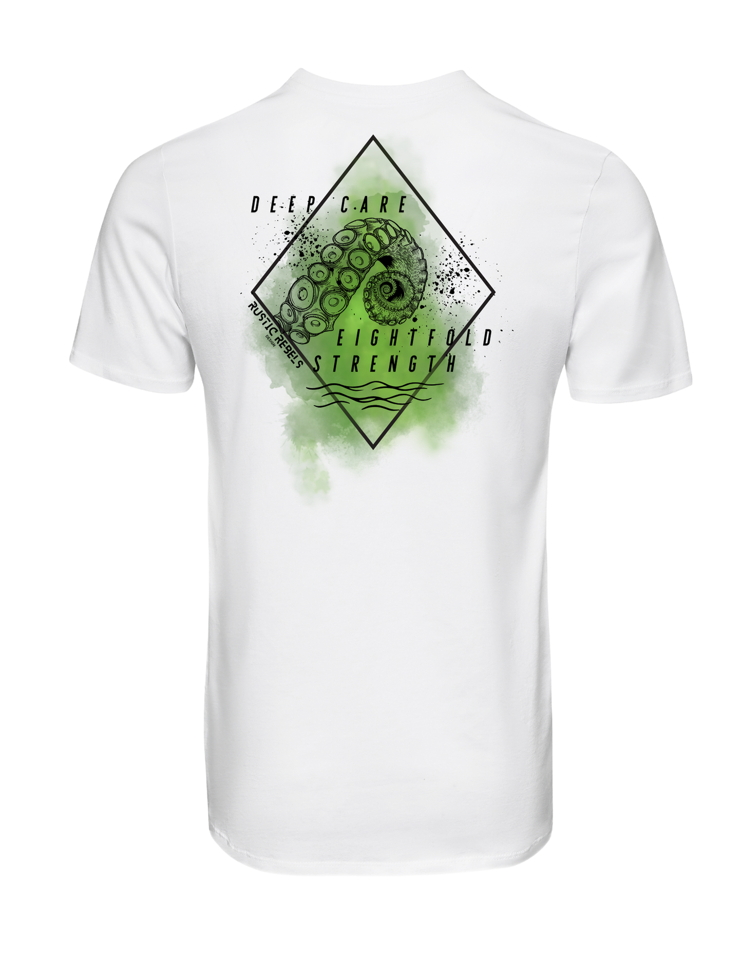 Kurzarm T-Shirt "Ocean Tintenfisch"