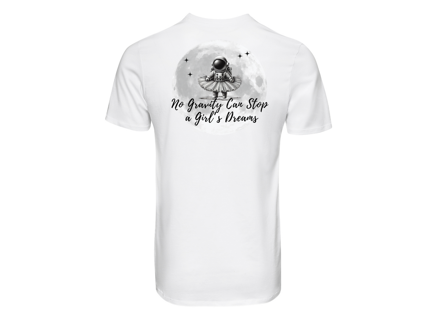 Kurzarm T-Shirt "Girls Dreams Moon"