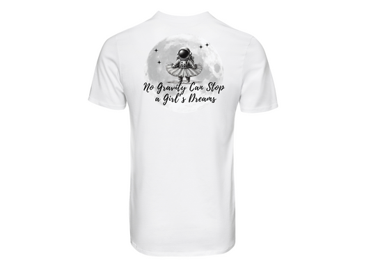 Kurzarm T-Shirt "Girls Dreams Moon"