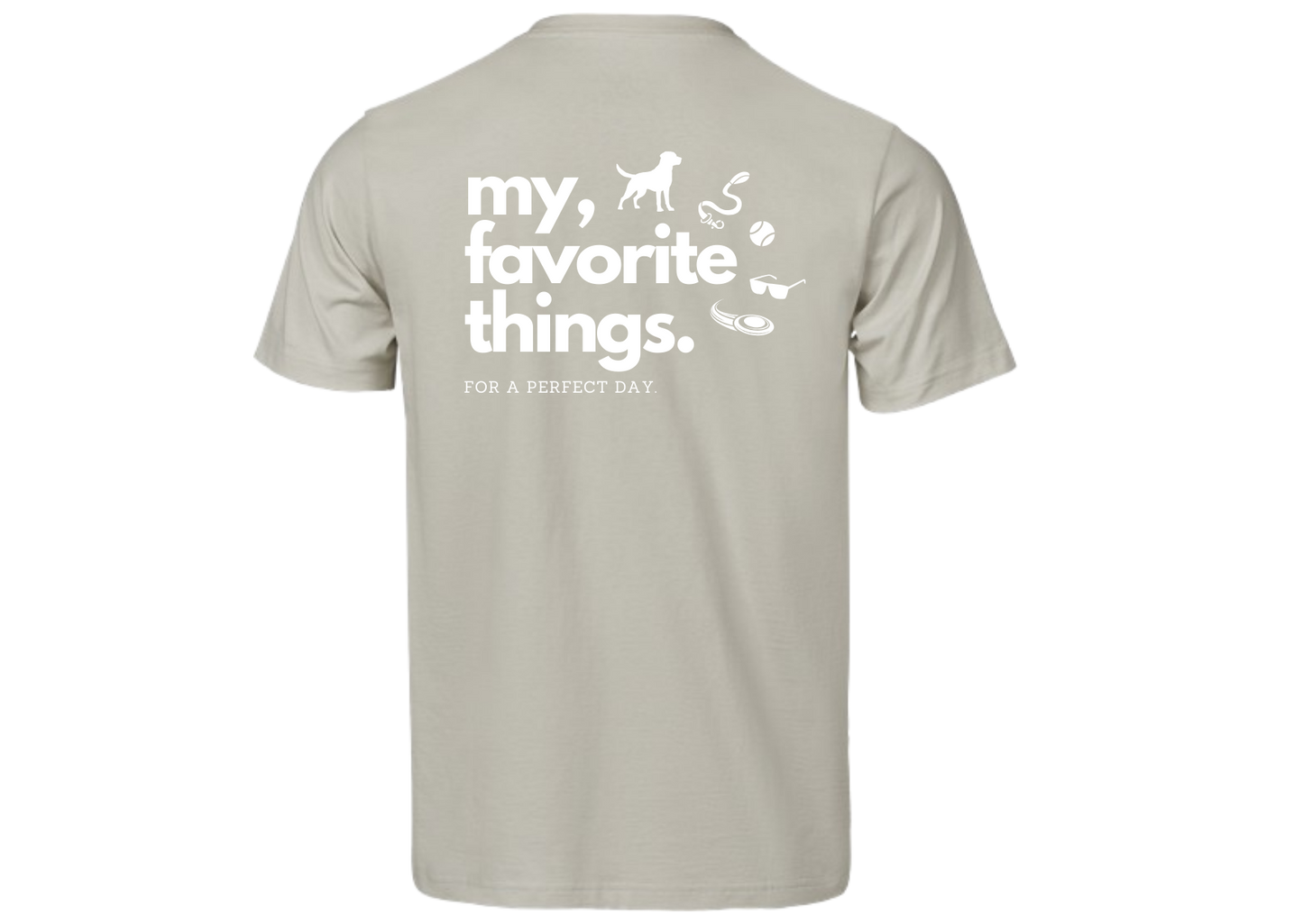 Kurzarm T-Shirt "Perfect Day Dog"