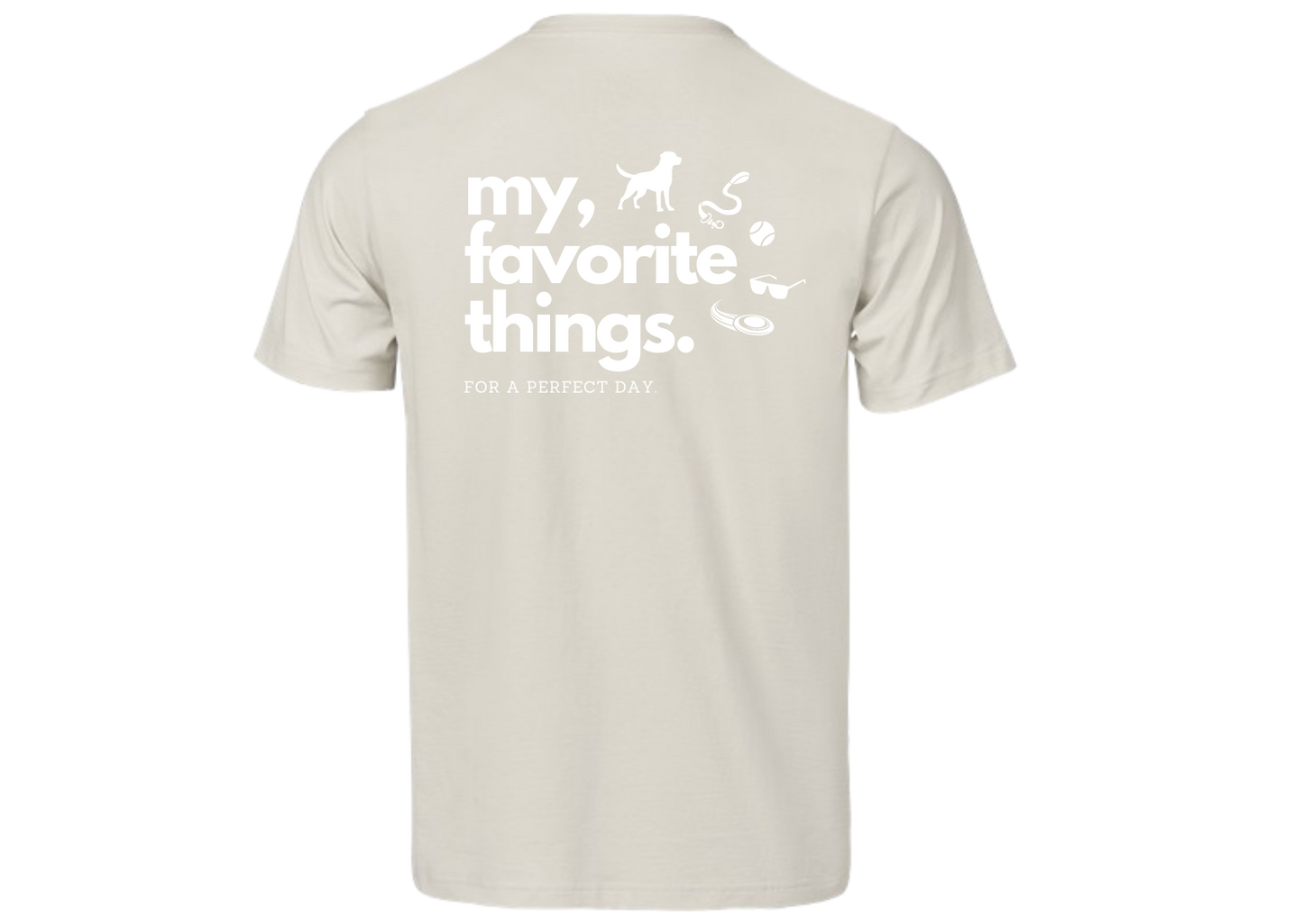 Kurzarm T-Shirt "Perfect Day Dog"