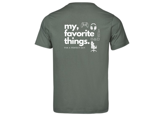 Kurzarm T-Shirt "Perfect Day Gaming"