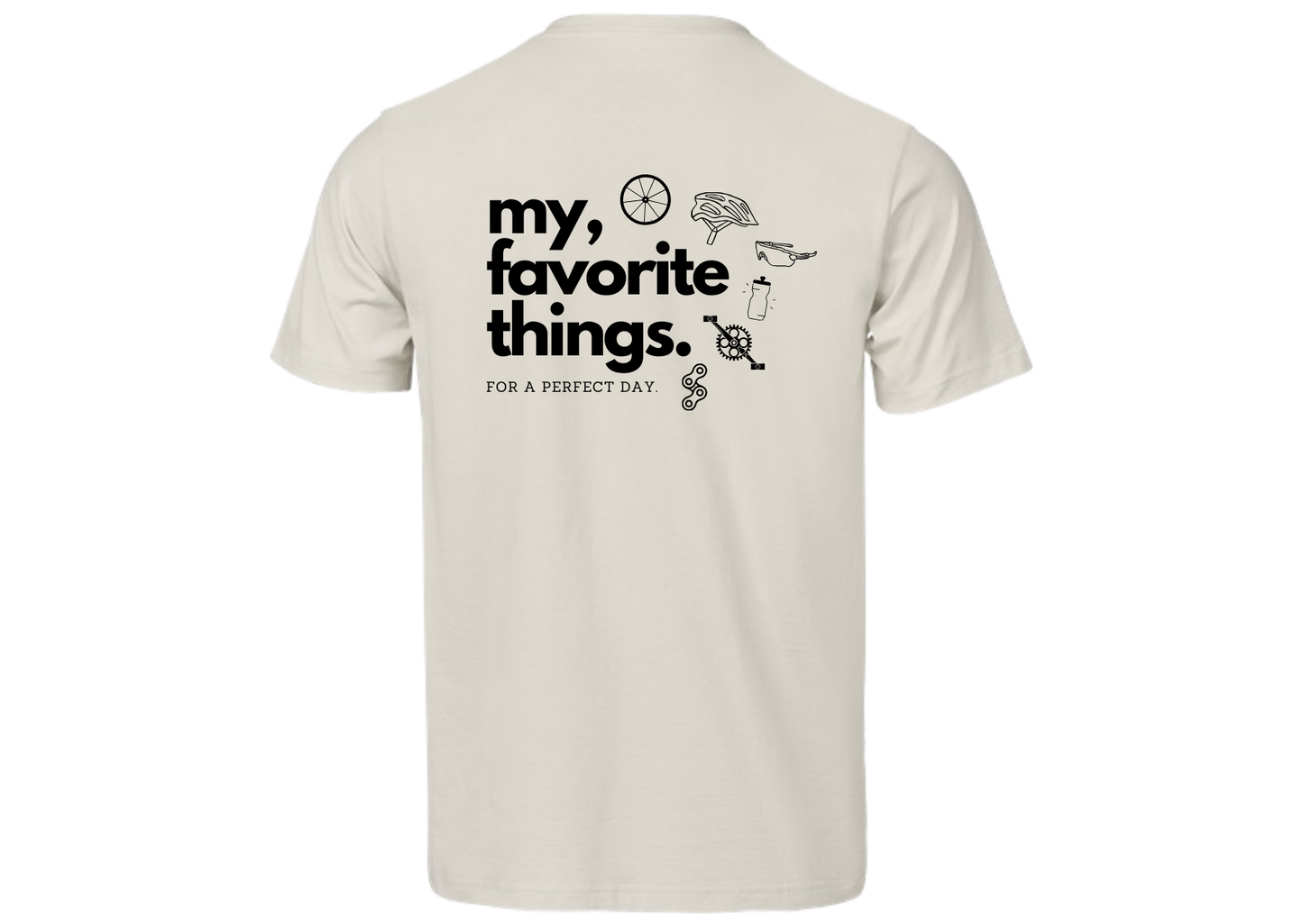 Kurzarm T-Shirt "Perfect Day Rennrad"