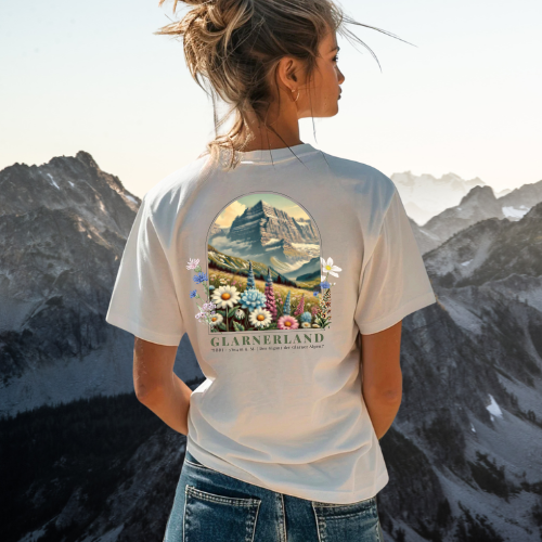 Kurzarm T-Shirt "Glarnerland"