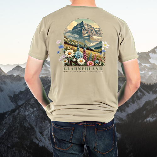 Kurzarm T-Shirt "Glarnerland"