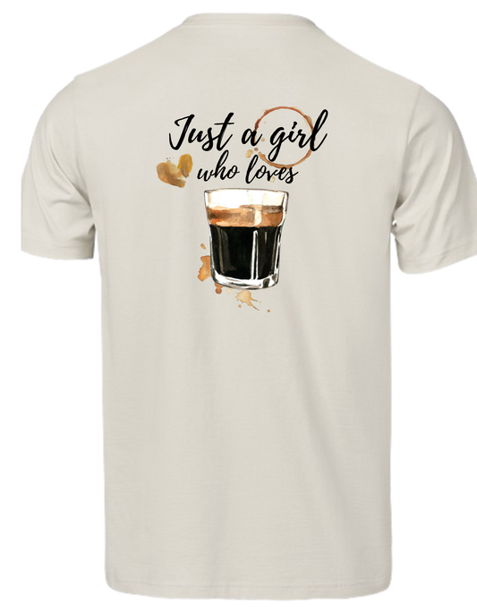 Kurzarm T-Shirt "Just a Girl1"