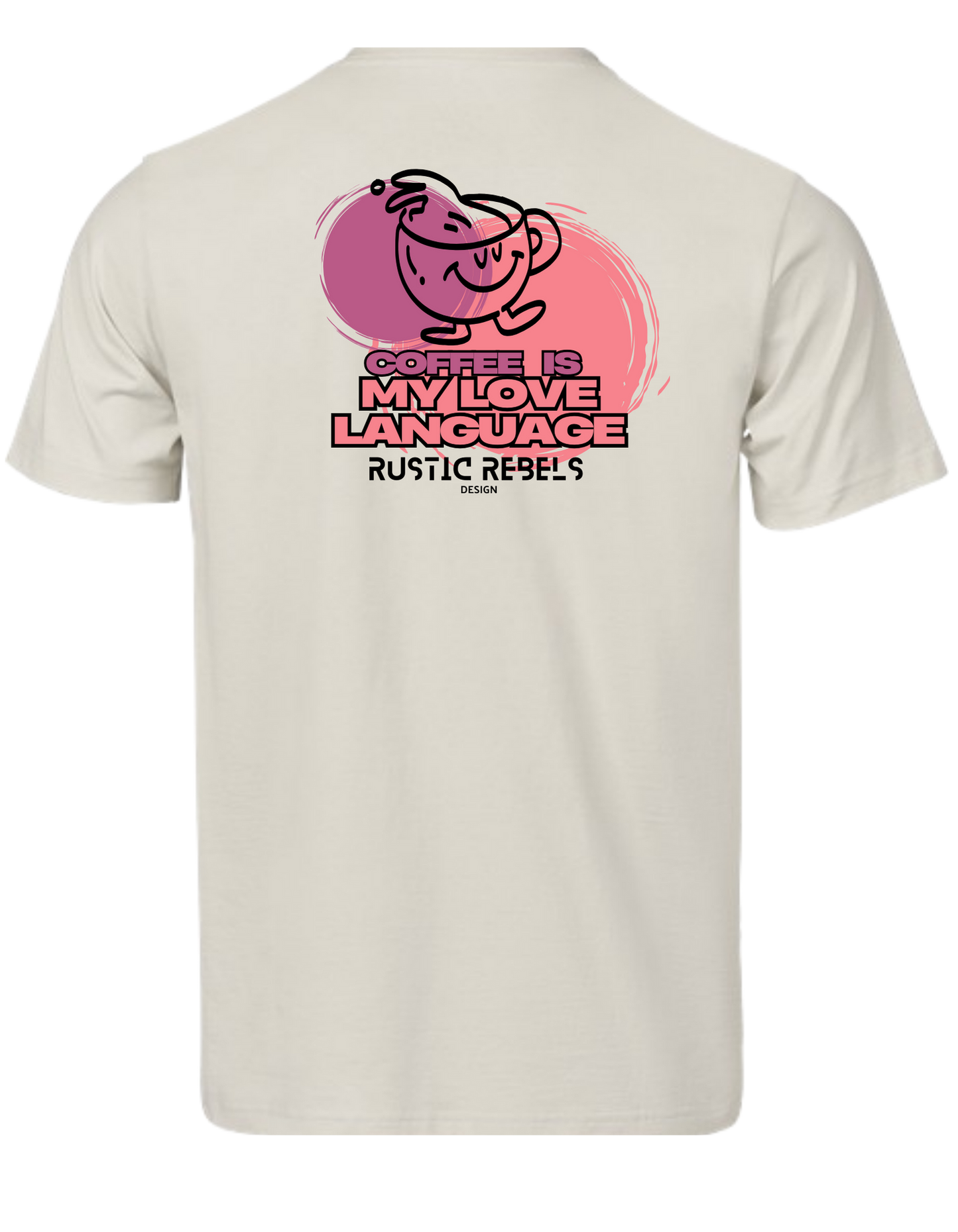 Kurzarm T-Shirt "Language"