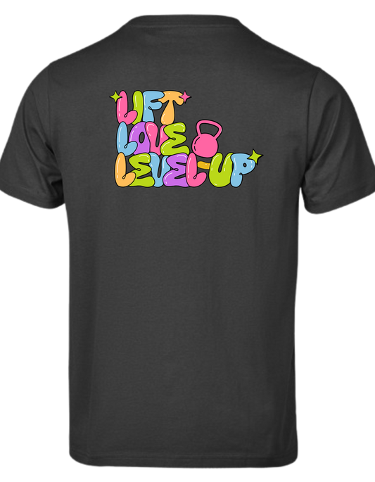 Kurzarm T-Shirt "Level Up"
