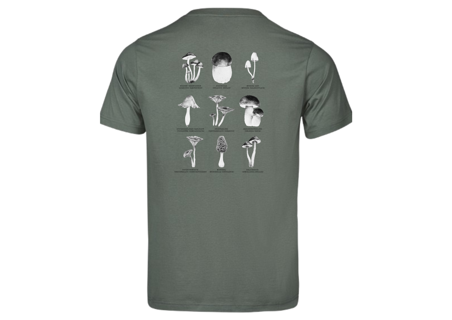 Kurzarm T-Shirt "Pilze"