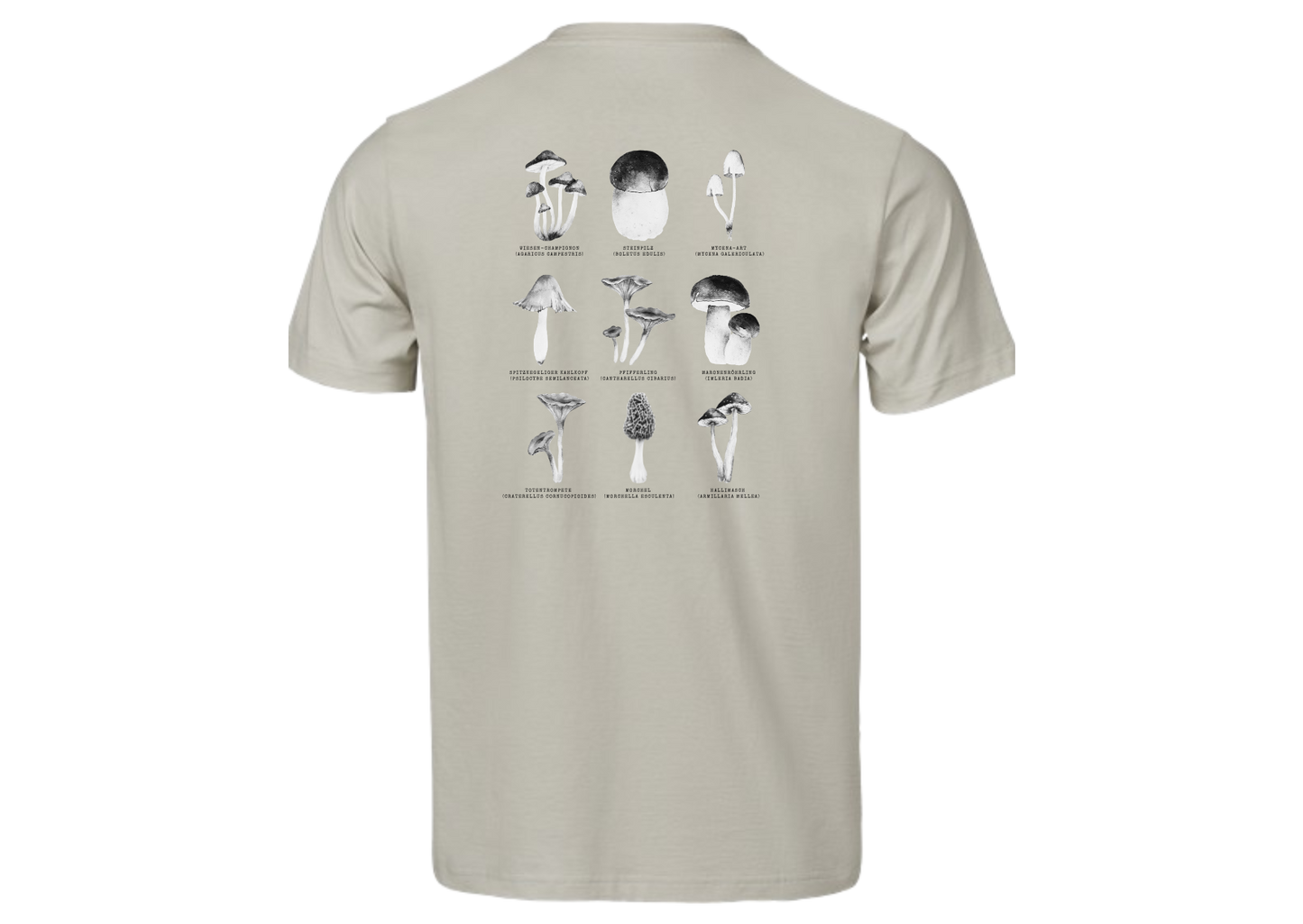 Kurzarm T-Shirt "Pilze"