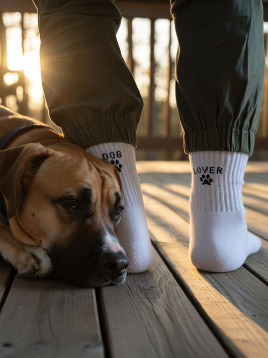 Socken "dog lover"