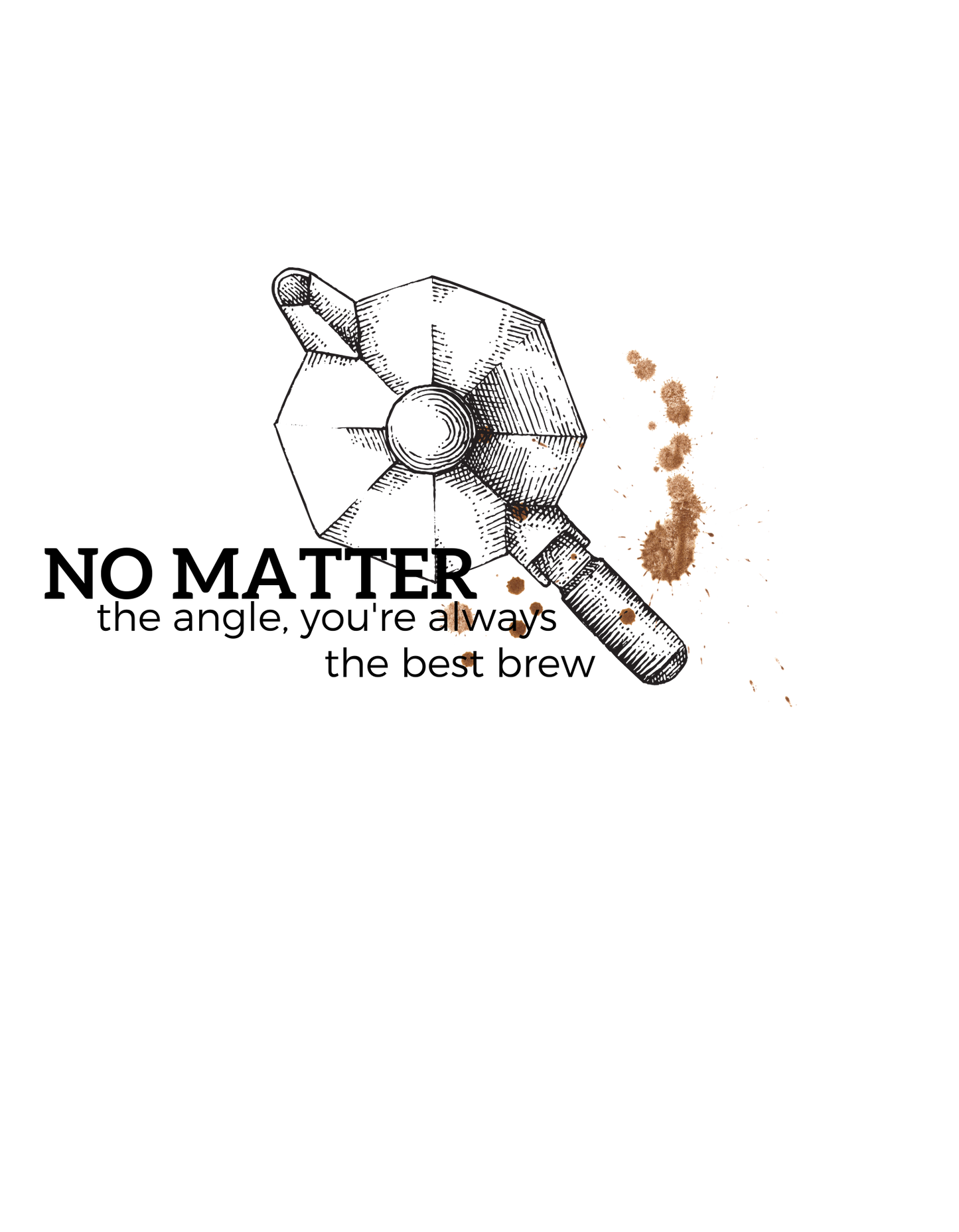 Kurzarm T-Shirt "Angle"