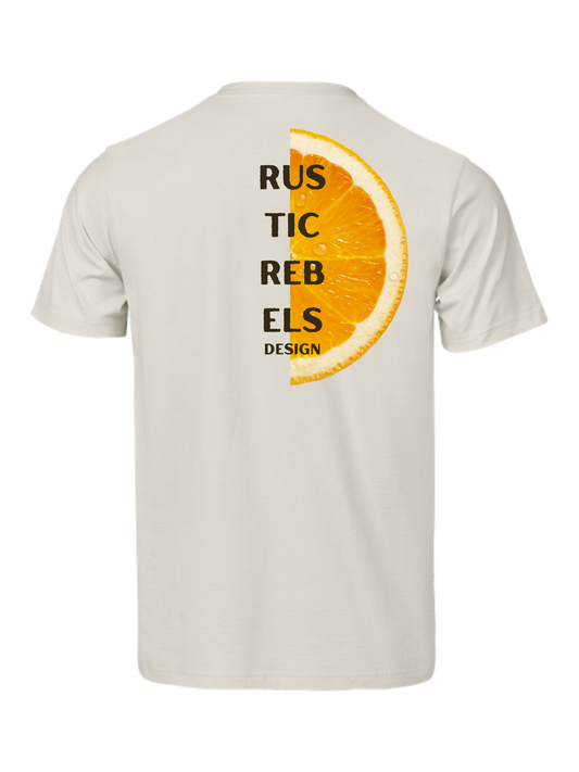 Kurzarm T-Shirt "Sommer Shirt Orange"