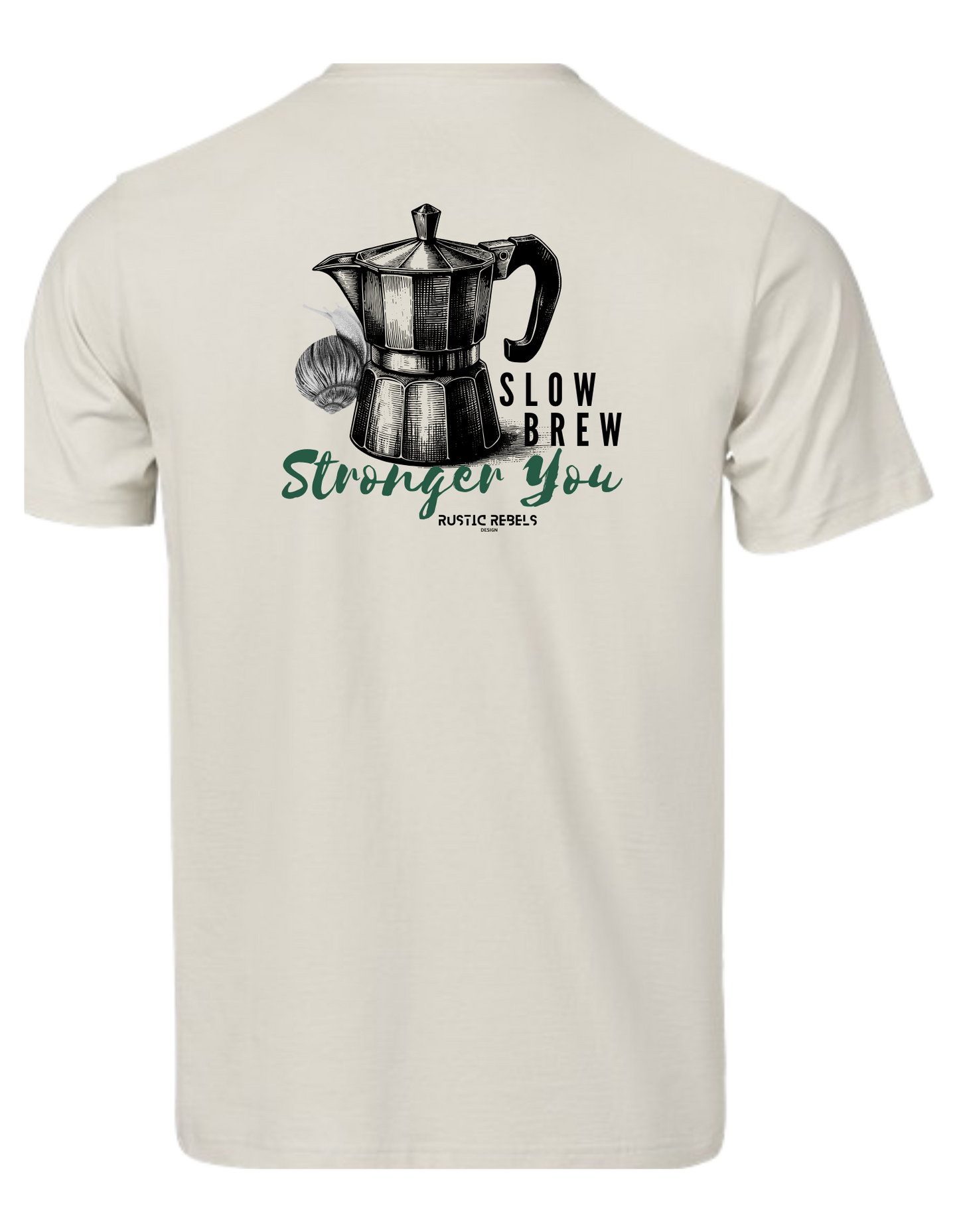 Kurzarm T-Shirt "Good Things need Time"